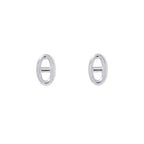 Hermes Earrings Farandole Chaine D'ancre Motif TPM Stud
