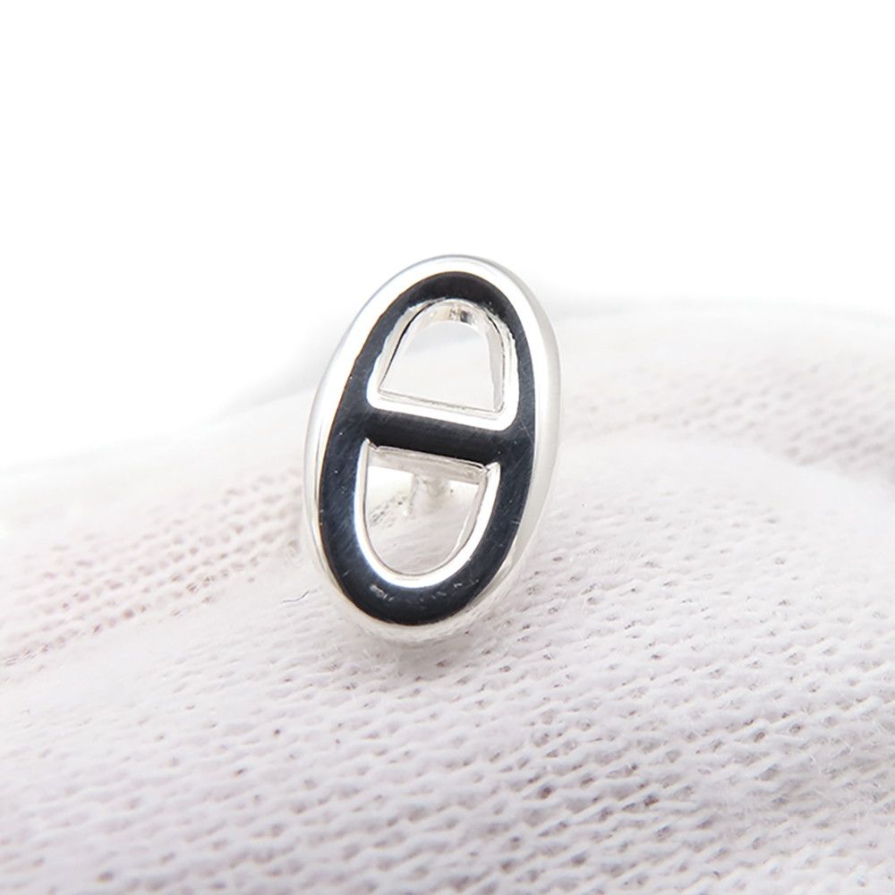 Hermes Earrings Farandole Chaine D'ancre Motif TPM Stud — view 5