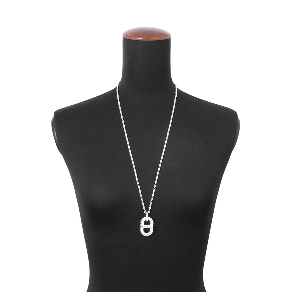 Hermes Necklace Chaine D'ancre Alea II Twist GM Pendant — view 3