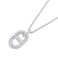 Hermes Necklace Chaine D'ancre Alea II Twist GM Pendant