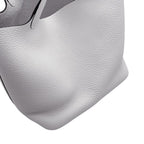 Hermes Handbag Picotin Lock MM New White Gold Taurillon Clemence Tote — view 6