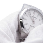 Rolex Oyster Perpetual 39 Roulette Watch White Dial — view 7