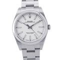 Rolex Oyster Perpetual 39 Roulette Watch White Dial