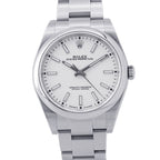 Rolex Oyster Perpetual 39 Roulette Watch White Dial