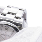 Rolex Oyster Perpetual 39 Roulette Watch White Dial — view 5