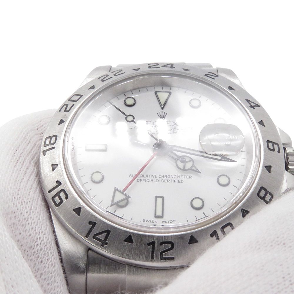 Rolex Number Watch White Dial — view 5
