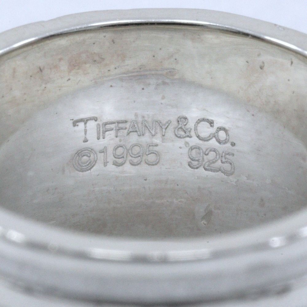 Tiffany & Co Atlas 925 Sterling Silver Ring — view 6