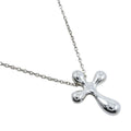 Tiffany & Co Small Cross Elsa Peretti 925 Sterling Silver Necklace