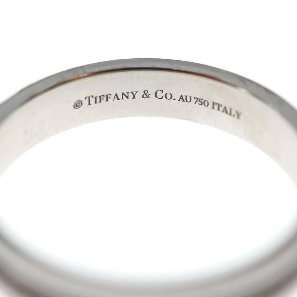 Tiffany & Co T Narrow Diamond Ring White Gold — view 5