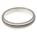 Tiffany & Co T Narrow Diamond Ring White Gold — view 4