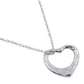 Tiffany & Co Open Heart Elsa Peretti 925 Sterling Silver Necklace
