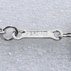 Tiffany & Co Open Heart Elsa Peretti 925 Sterling Silver Necklace — view 8