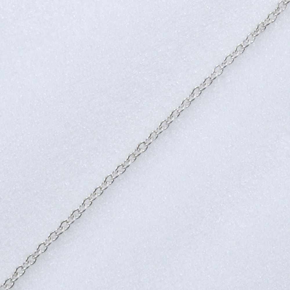 Tiffany & Co Open Heart Elsa Peretti 925 Sterling Silver Necklace — view 4