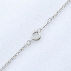 Tiffany & Co Open Heart Elsa Peretti 925 Sterling Silver Necklace — view 5