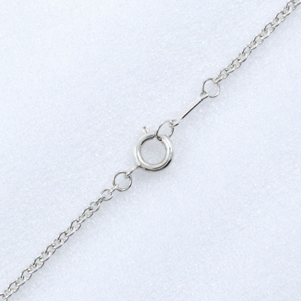 Tiffany & Co Open Heart Elsa Peretti 925 Sterling Silver Necklace — view 5