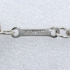 Tiffany & Co Open Heart Elsa Peretti 925 Sterling Silver Necklace — view 7