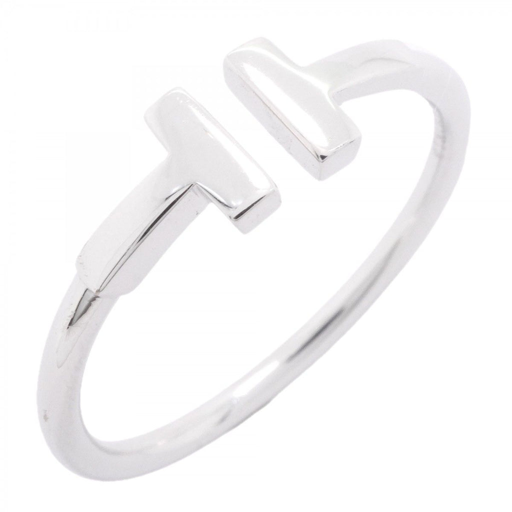 Tiffany & Co Ring T Wire 18k White Gold