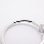 Tiffany & Co Ring T Wire 18k White Gold — view 4
