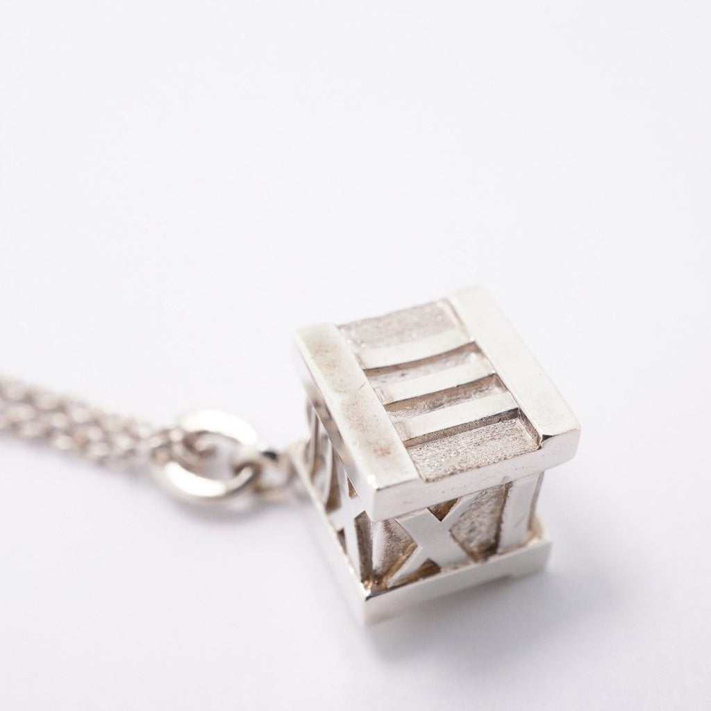 Tiffany & Co Necklace Atlas Cube Silver — view 7