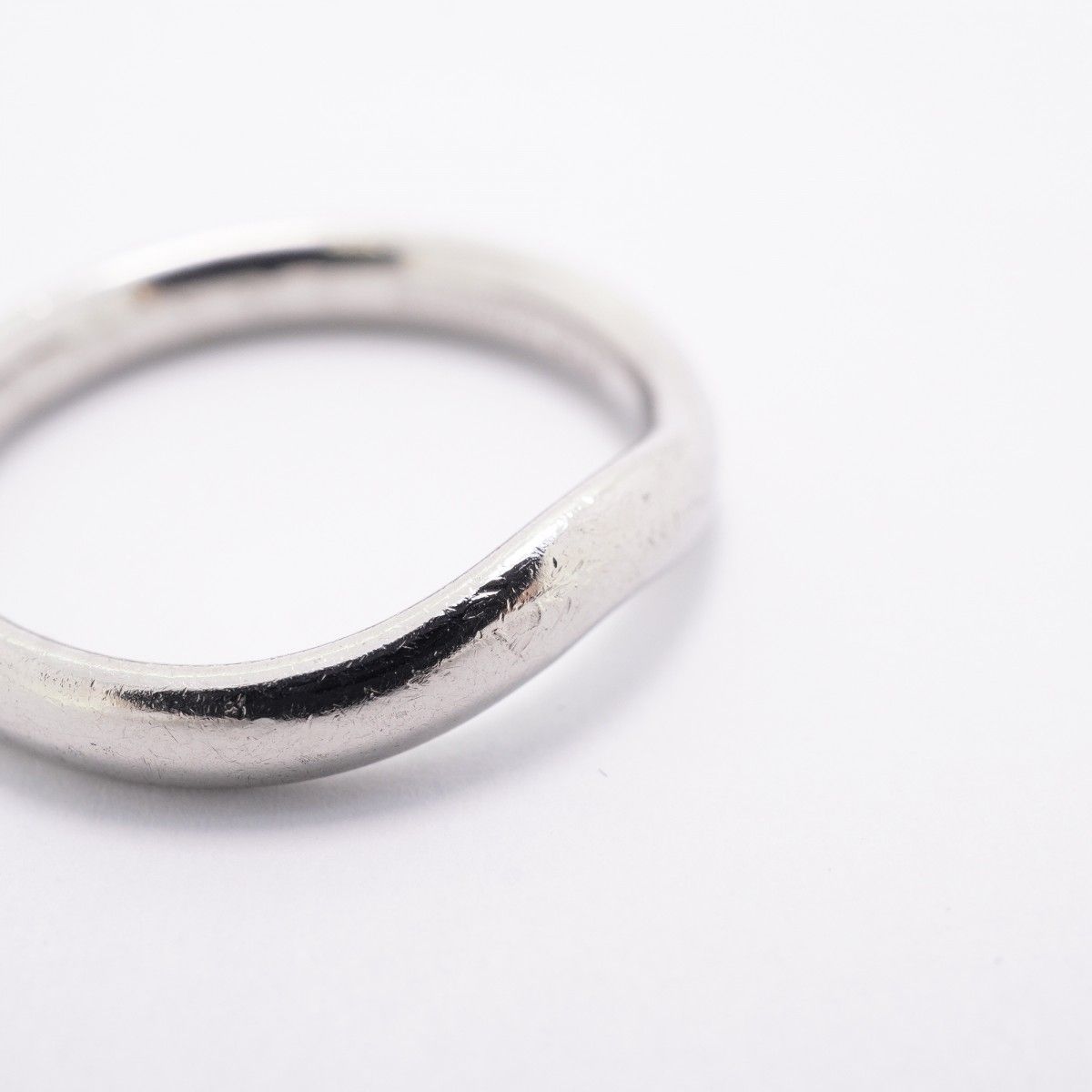 Tiffany & Co Ring T Cube Band Platinum — view 9