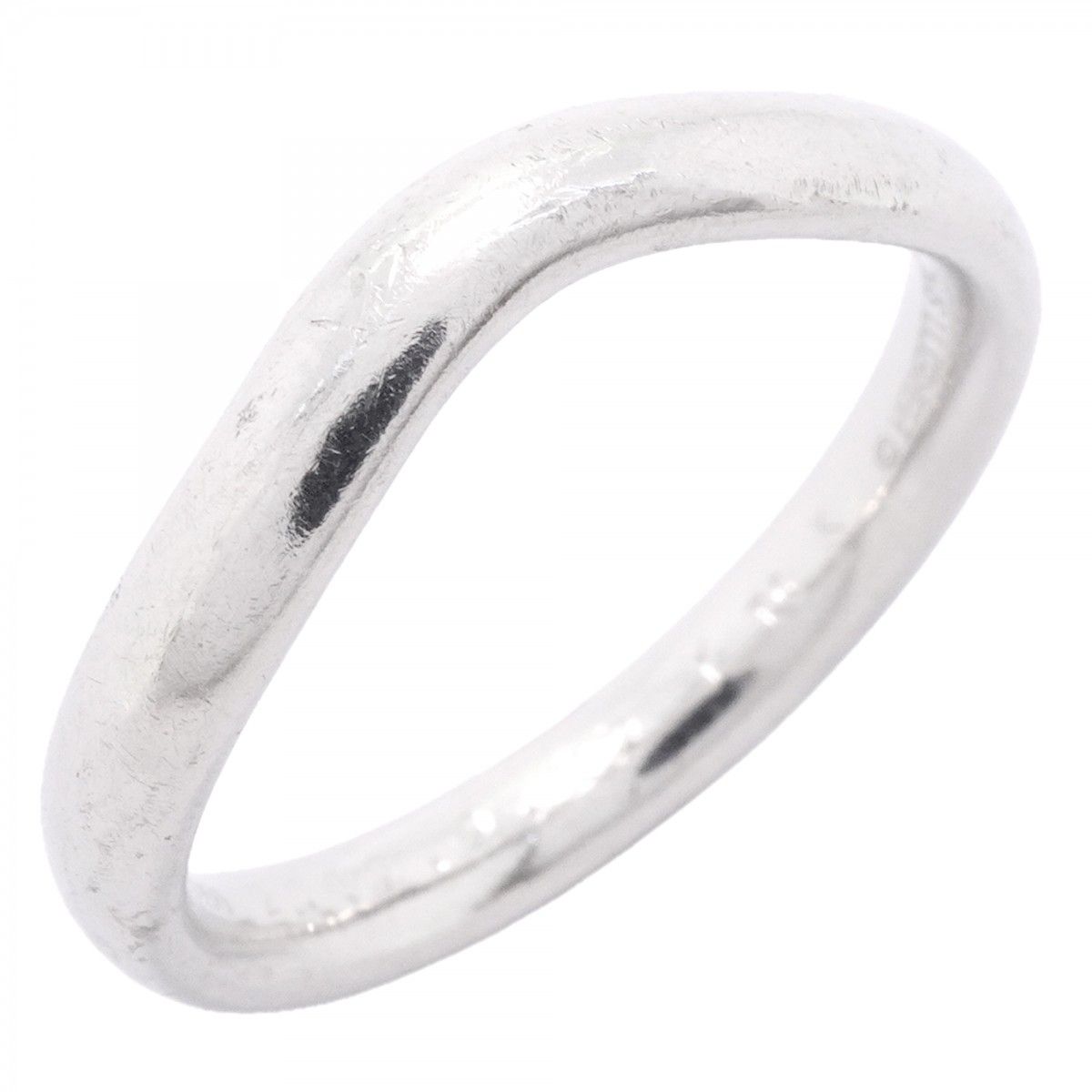 Tiffany & Co Ring T Cube Band Platinum