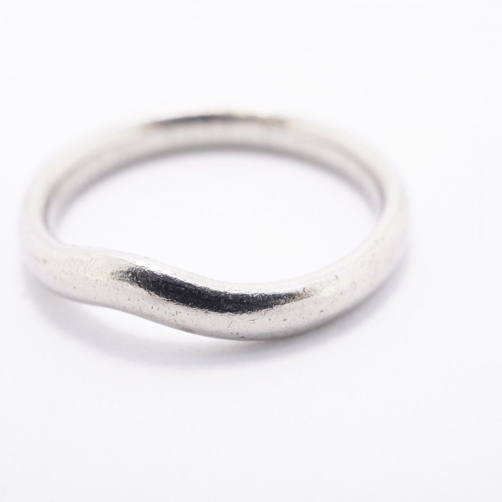 Tiffany & Co Ring T Cube Band Platinum — view 9