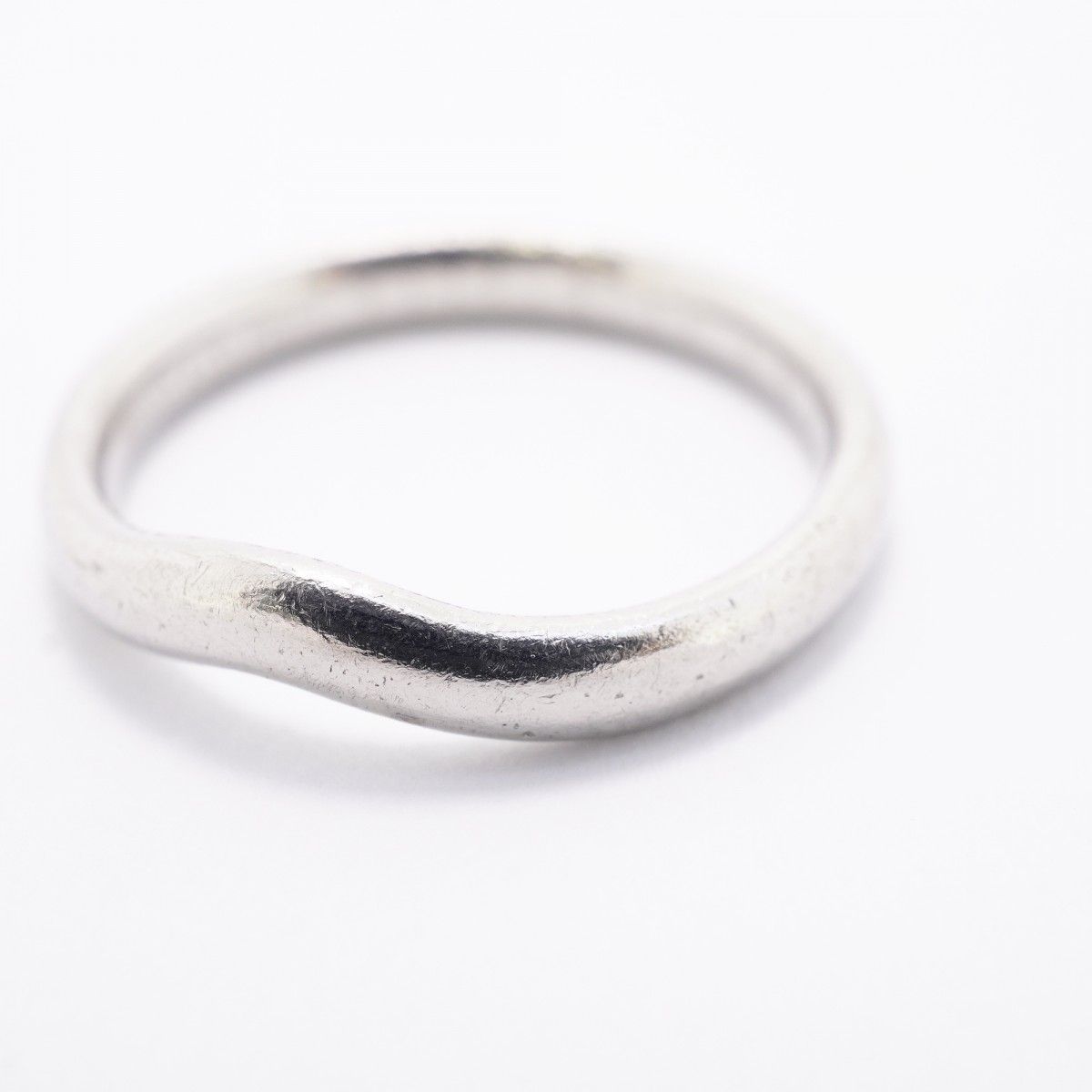 Tiffany & Co Ring T Cube Band Platinum — view 9