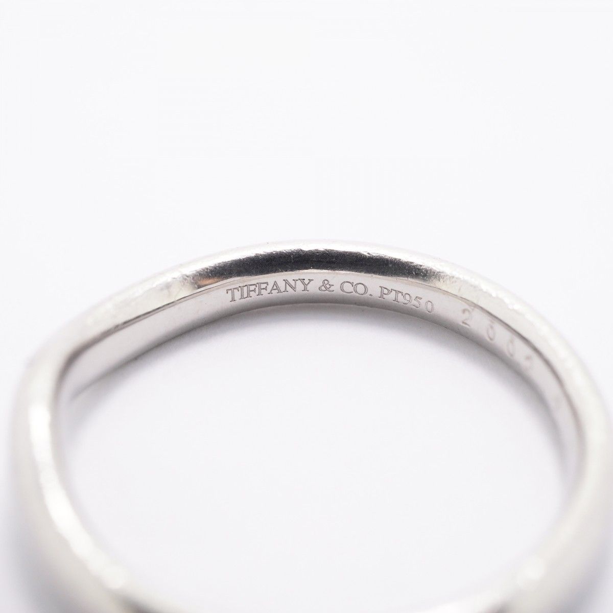 Tiffany & Co Ring T Cube Band Platinum — view 4