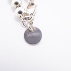 Tiffany & Co Bracelet Return to Heart Ball Chain 925 Sterling Silver Blue — view 6