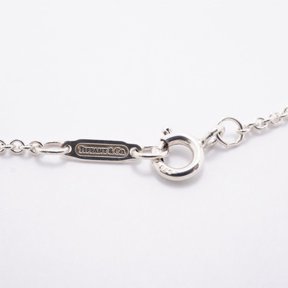 Tiffany & Co Necklace Signature Cross 18k Yellow Gold Silver — view 4
