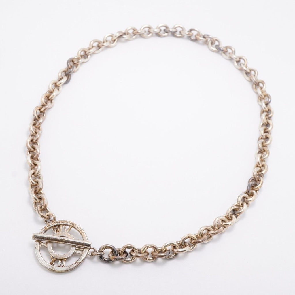 Tiffany & Co Necklace Atlas Toggle 925 Sterling Silver — view 3