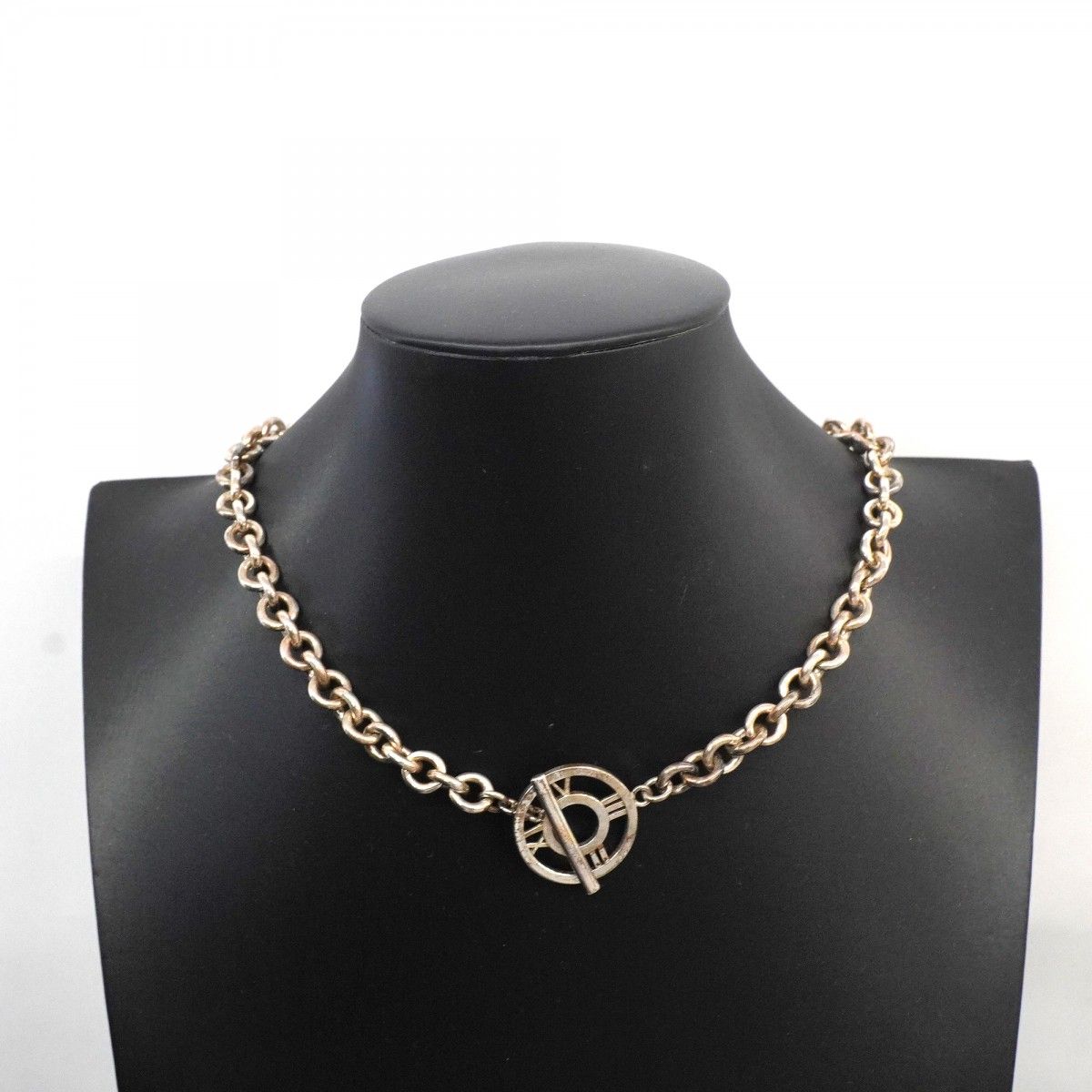 Tiffany & Co Necklace Atlas Toggle 925 Sterling Silver — view 6