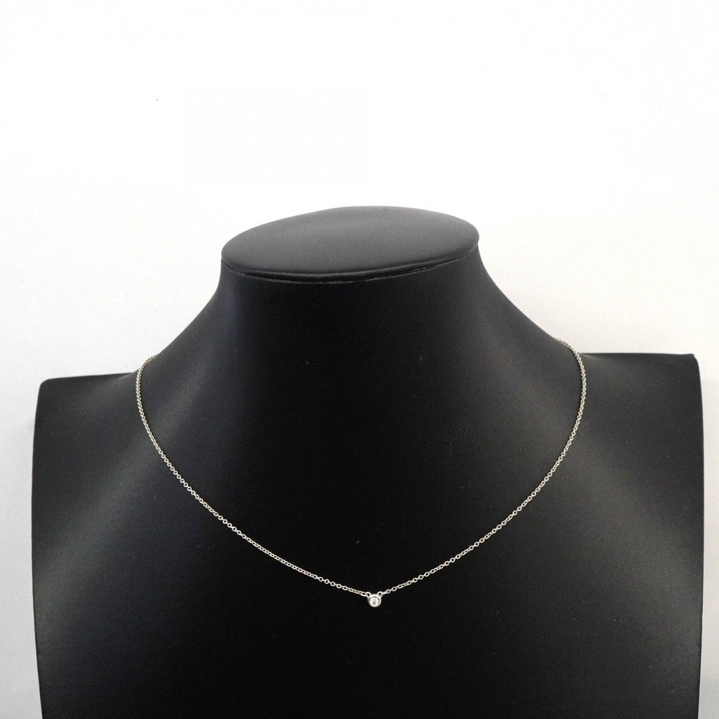 Tiffany & Co Necklace by the Yard 925 Sterling Silver Diamond — view 6