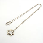 Tiffany & Co Necklace Star of David Silver — view 3