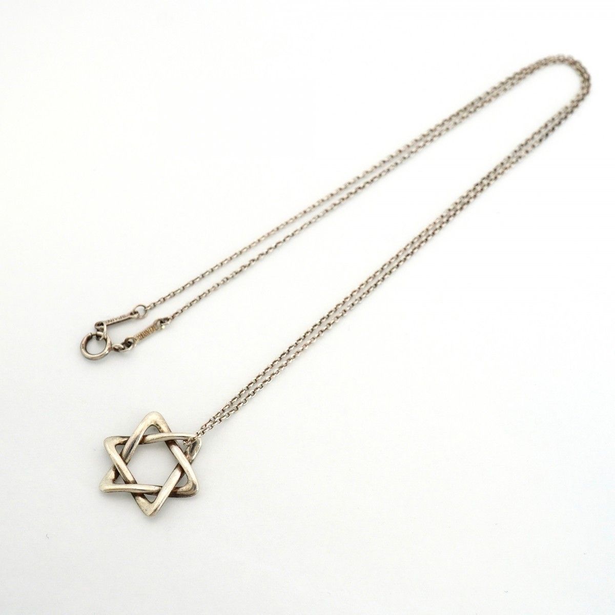 Tiffany & Co Necklace Star of David Silver — view 3