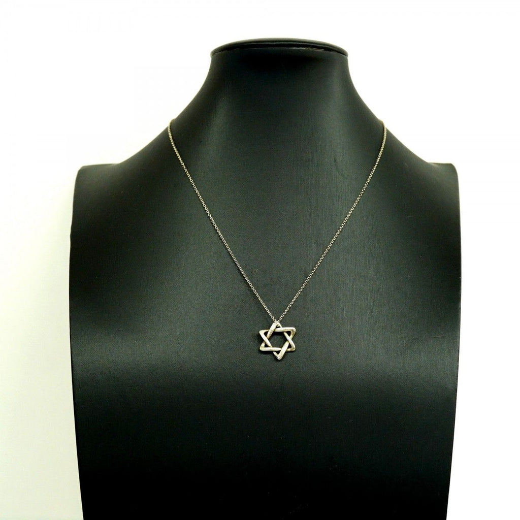 Tiffany & Co Necklace Star of David Silver — view 6