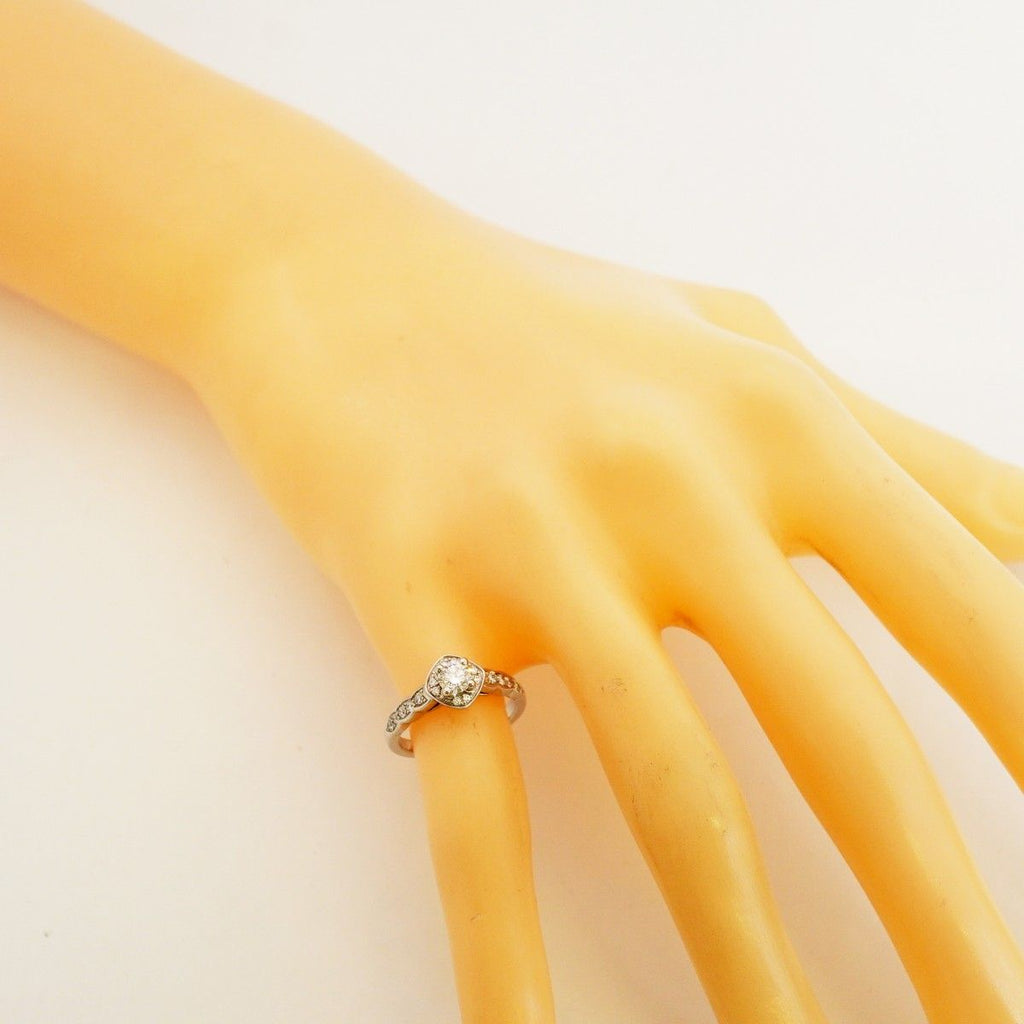 Chanel Ring Coco Crush Engagement Platinum Diamond — view 7