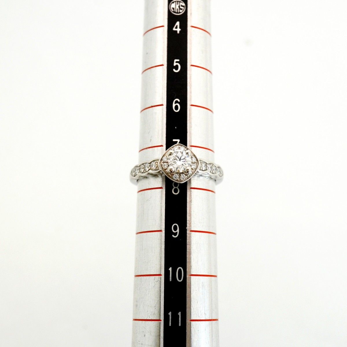 Chanel Ring Coco Crush Engagement Platinum Diamond — view 6