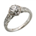 Chanel Ring Coco Crush Engagement Platinum Diamond
