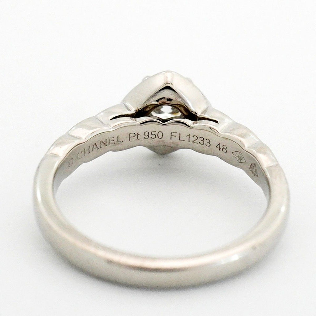 Chanel Ring Coco Crush Engagement Platinum Diamond — view 4