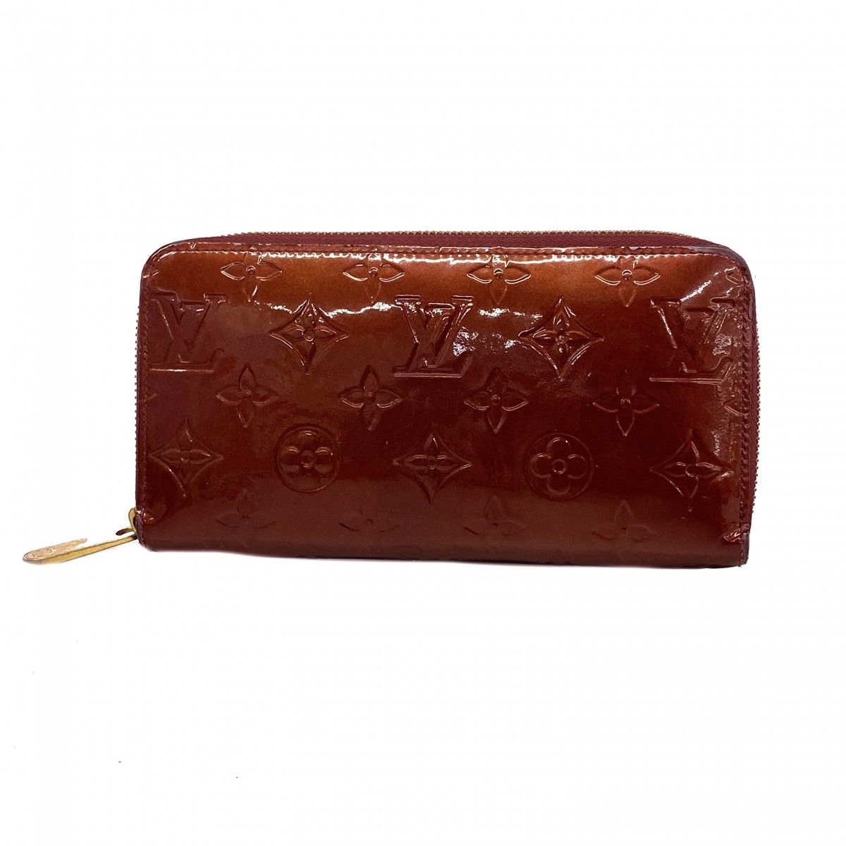 Louis Vuitton Wallet Vernis Zippy Rouge Fauvist