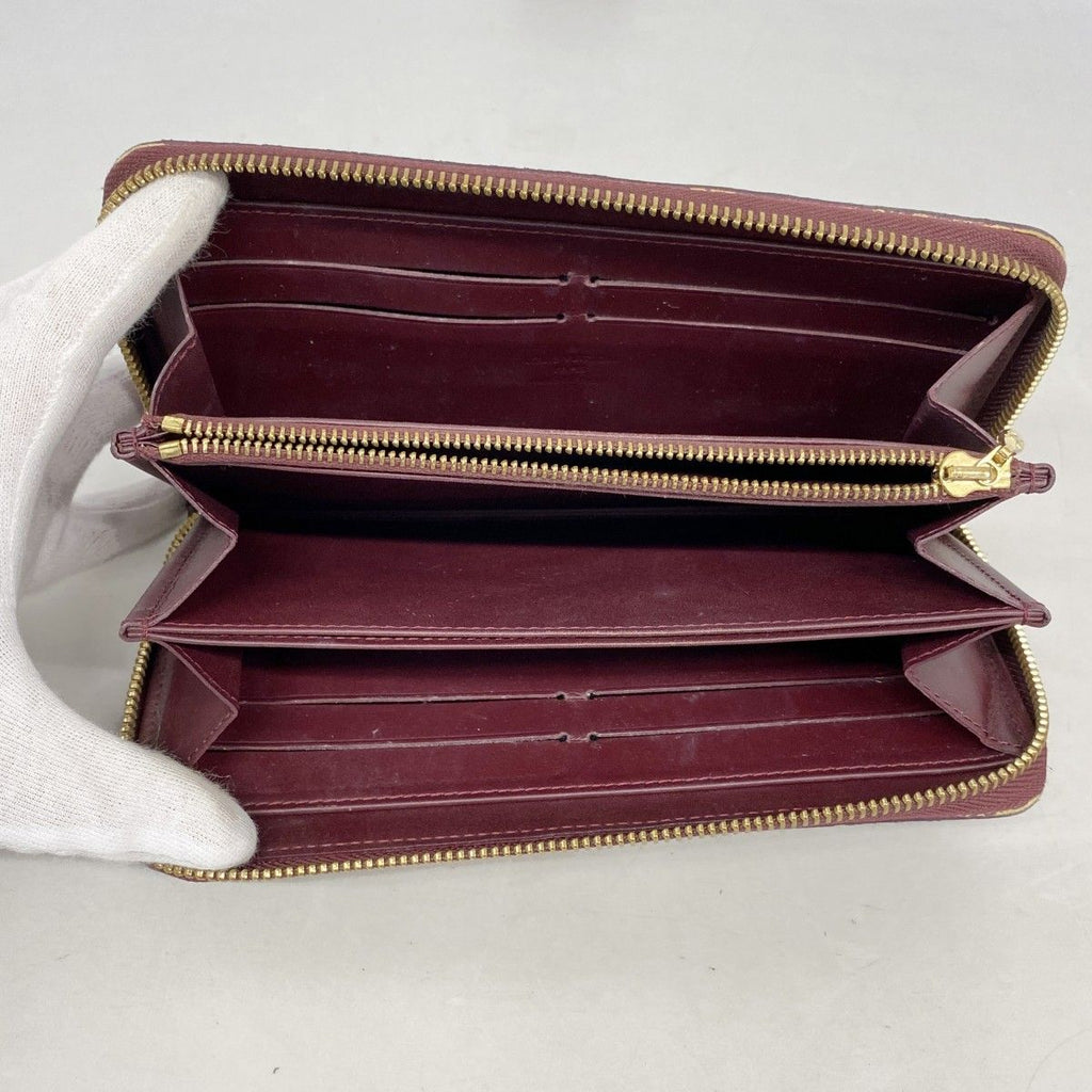 Louis Vuitton Wallet Vernis Zippy Rouge Fauvist — view 3