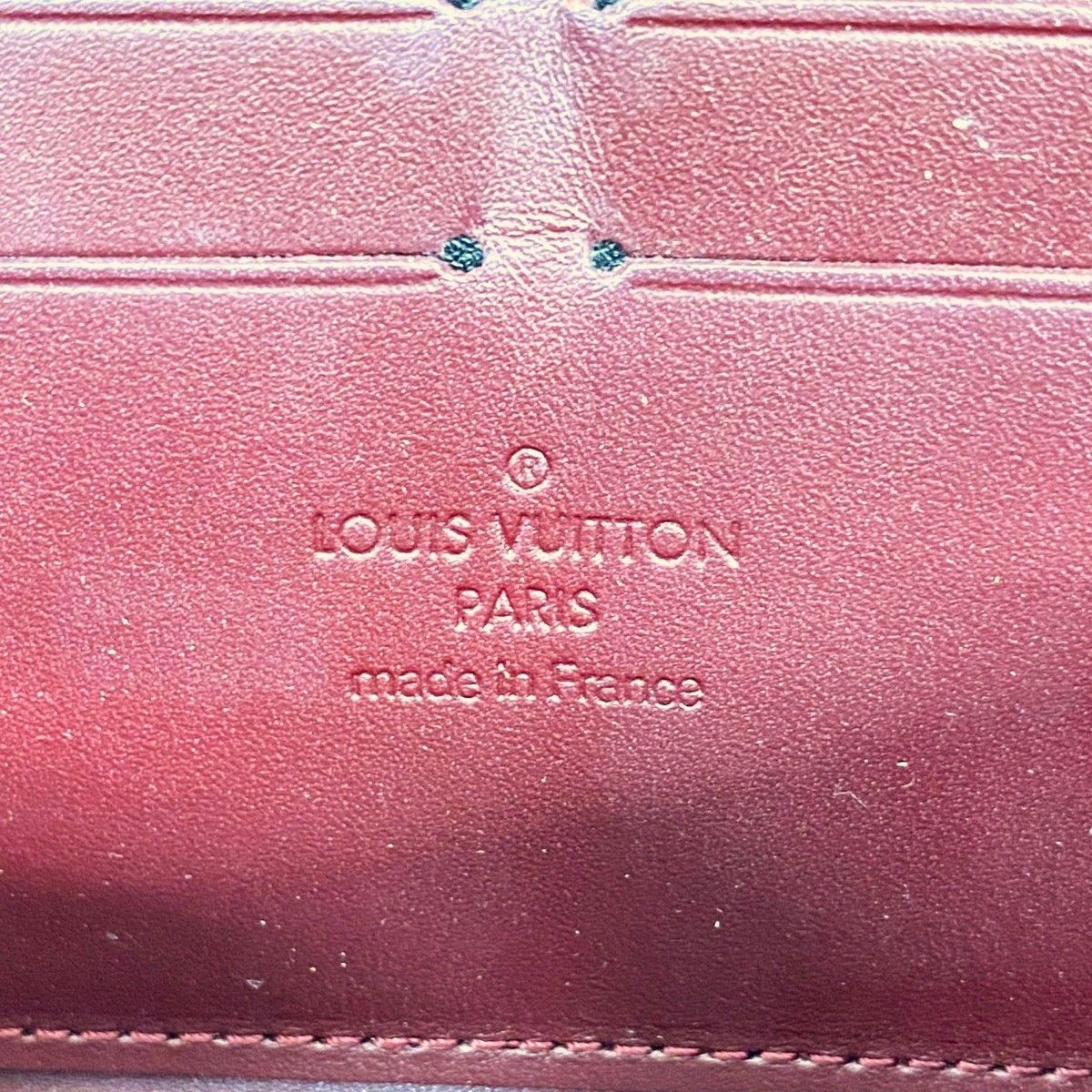 Louis Vuitton Wallet Vernis Zippy Rouge Fauvist — view 4