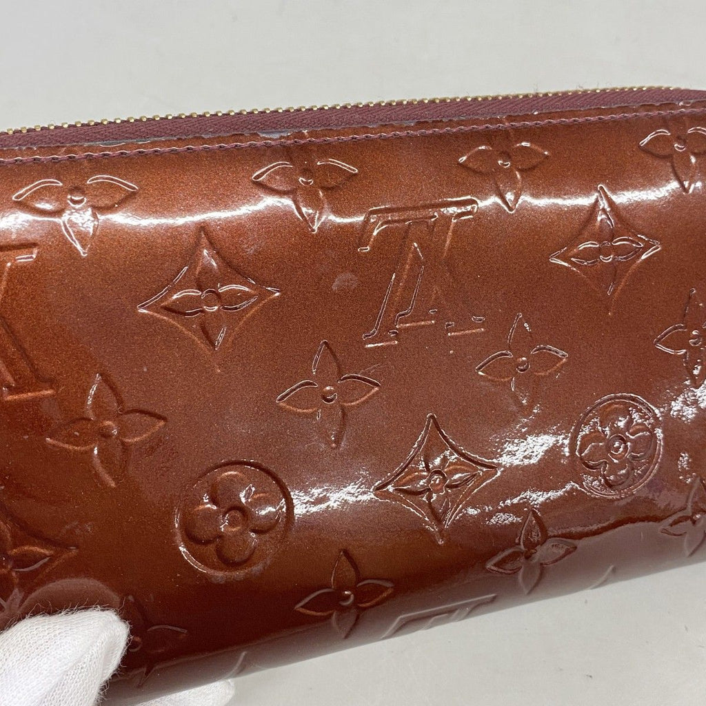Louis Vuitton Wallet Vernis Zippy Rouge Fauvist — view 8