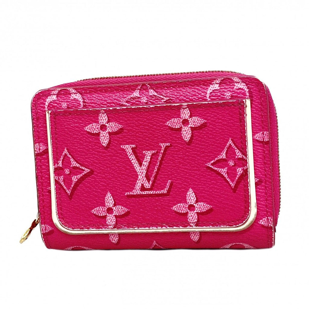 Louis Vuitton Wallet Monogram Portefeuille Lou Fuchsia