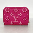 Louis Vuitton Wallet Monogram Portefeuille Lou Fuchsia — view 9