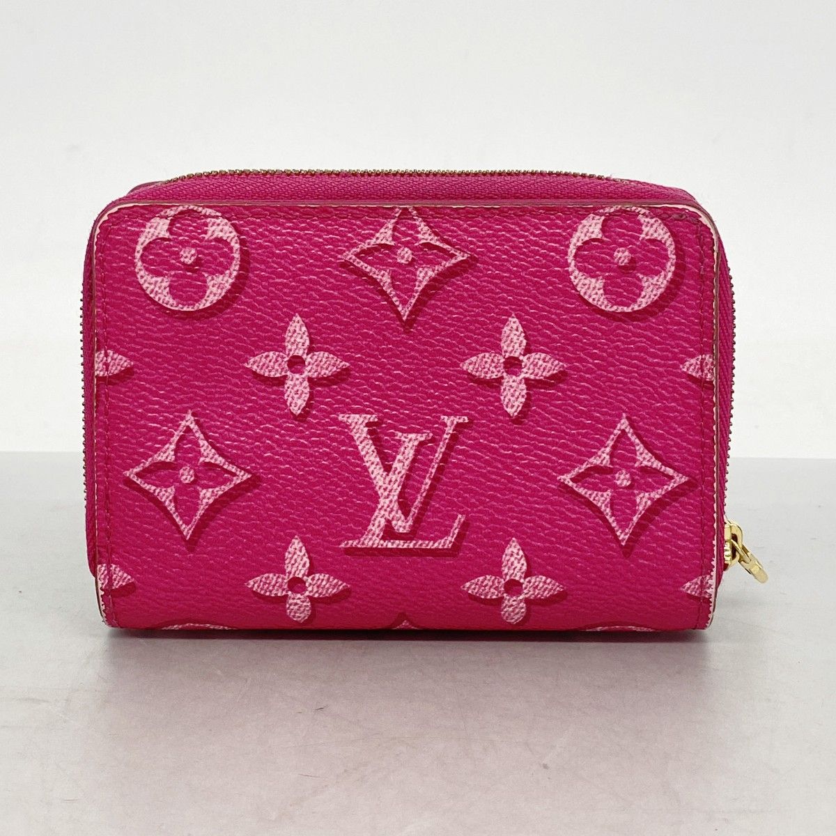 Louis Vuitton Wallet Monogram Portefeuille Lou Fuchsia — view 9