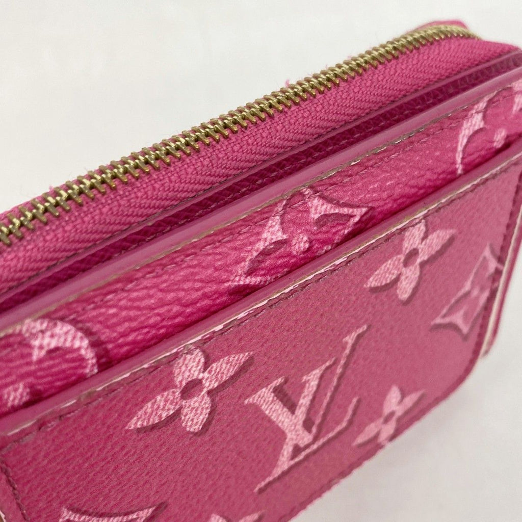 Louis Vuitton Wallet Monogram Portefeuille Lou Fuchsia — view 8