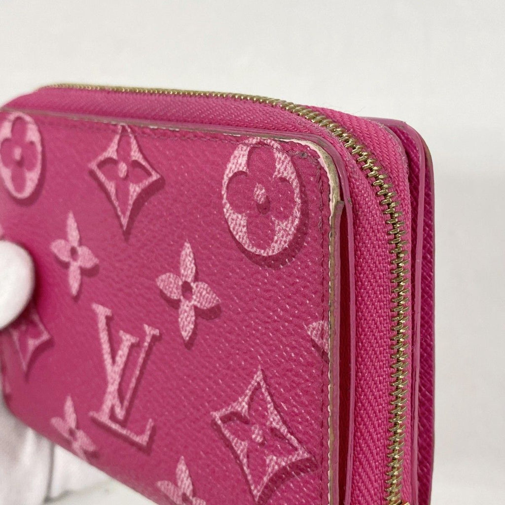 Louis Vuitton Wallet Monogram Portefeuille Lou Fuchsia — view 5