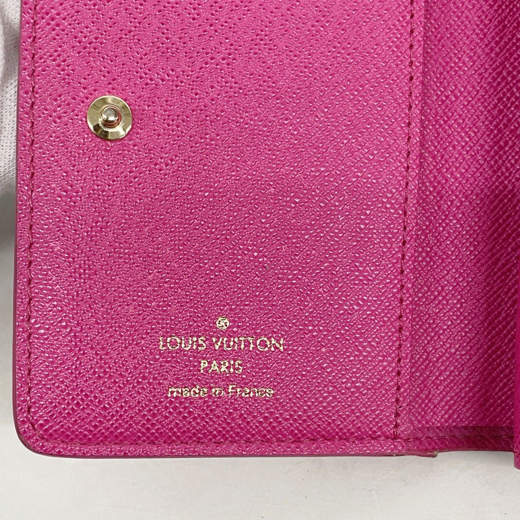 Louis Vuitton Wallet Monogram Portefeuille Lou Fuchsia — view 4